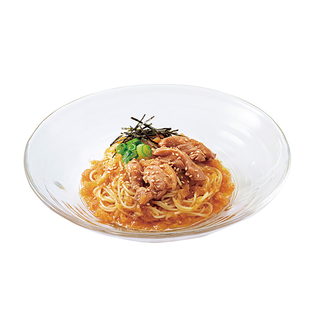 かぼす香る鶏みぞれ涼風麺